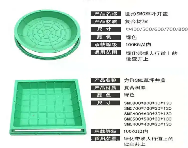 武陵源树脂复合种植井盖展示